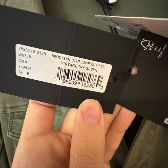 PAIGE Brooklyn Belted Jumpsuit - Picture 5 of 8